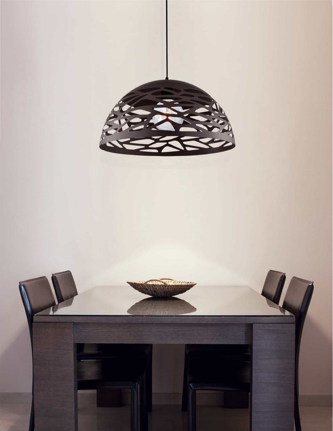 Dainolite Canada - COR-201P-BK - One Light Pendant - Coral - Black