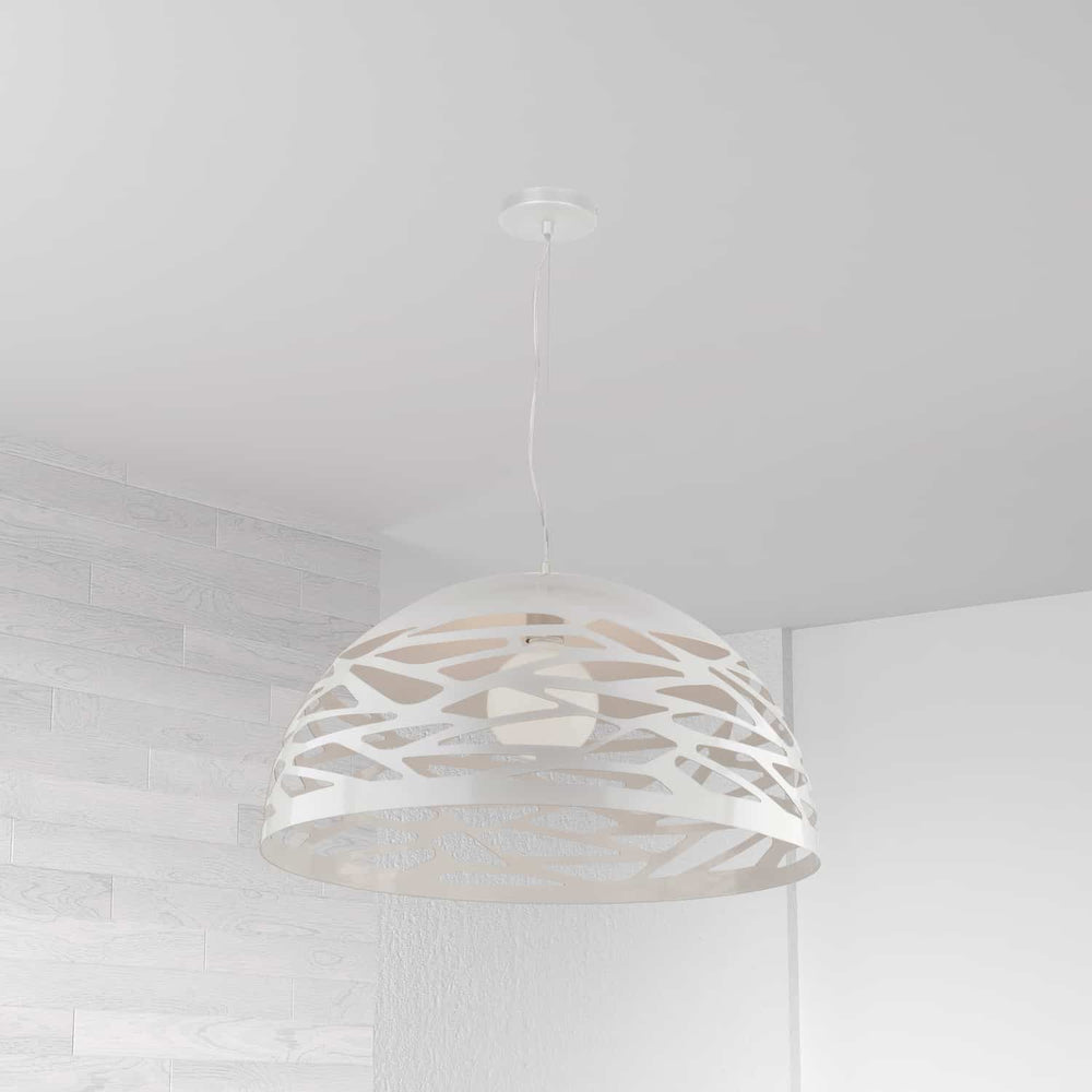 Dainolite Canada - COR-201P-WH - One Light Pendant - Coral - White