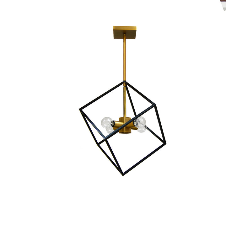 Kappa Four Light Pendant in Vintage Bronze - available from The Lighting Shoppe, trusted by Canadian homeowners