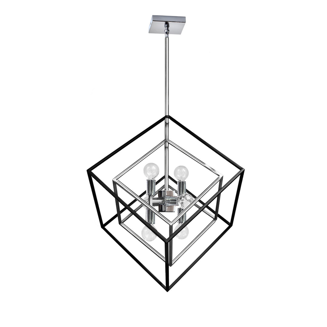 Kappa Six Light Pendant in Polished Chrome - available from The Lighting Shoppe, trusted by Canadian homeowners