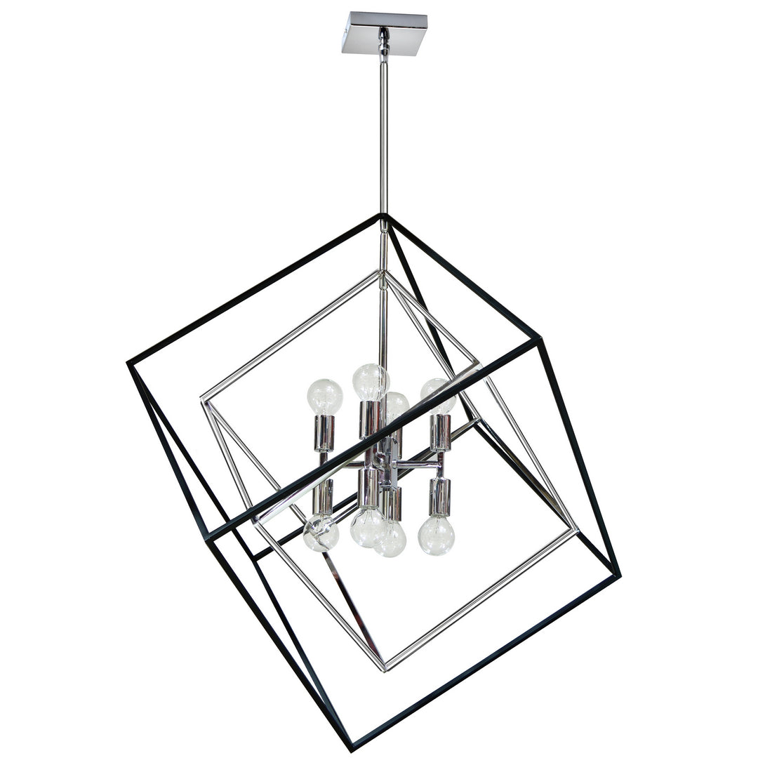 Kappa Eight Light Pendant in Polished Chrome - available from The Lighting Shoppe, trusted by Canadian homeowners