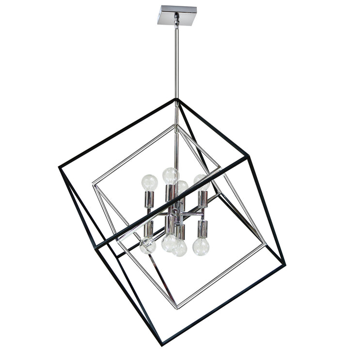 Kappa Eight Light Pendant in Polished Chrome - available from The Lighting Shoppe, trusted by Canadian homeowners