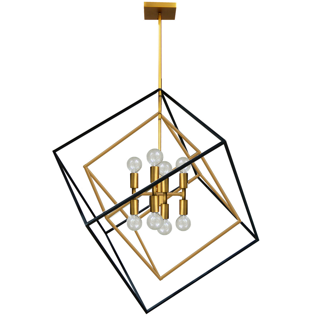 Kappa Eight Light Pendant in Vintage Bronze - available from The Lighting Shoppe, trusted by Canadian homeowners