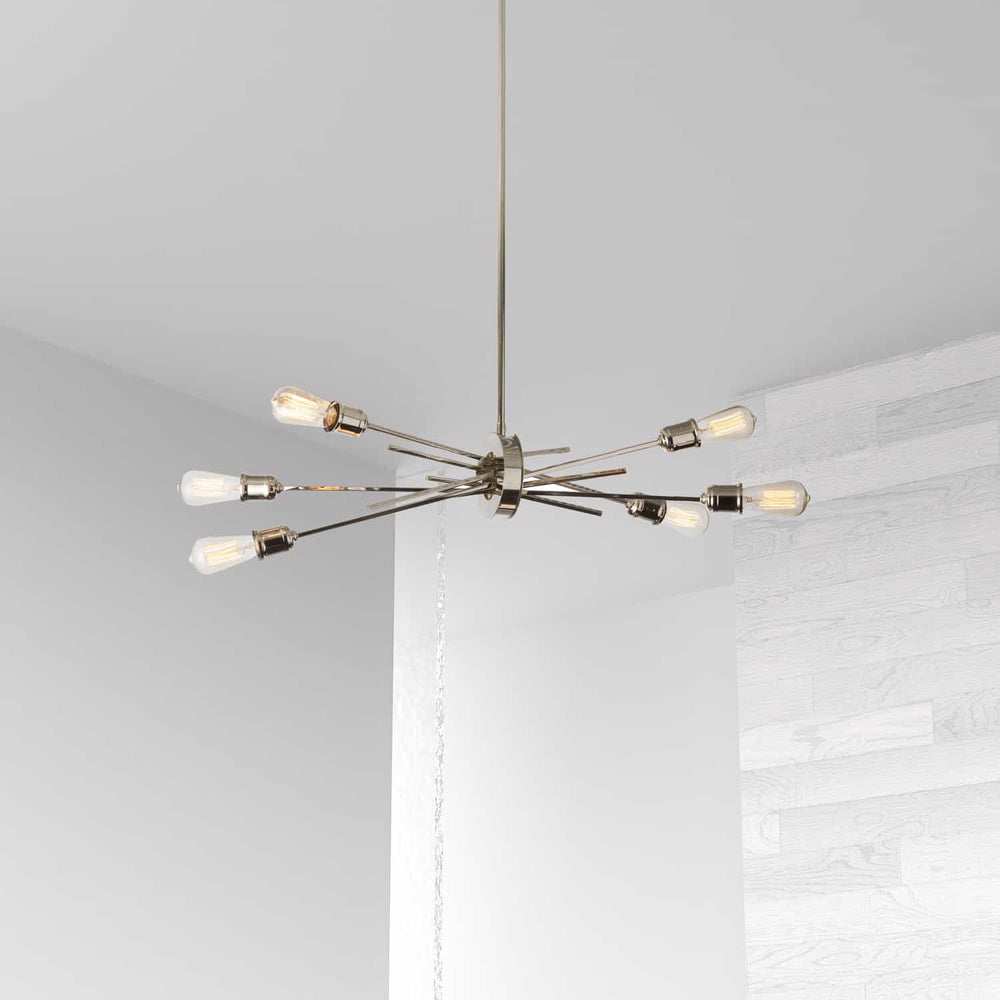 Dainolite Canada - NEB-326HP-BC - Six Light Pendant - Nebraska - Polished Chrome