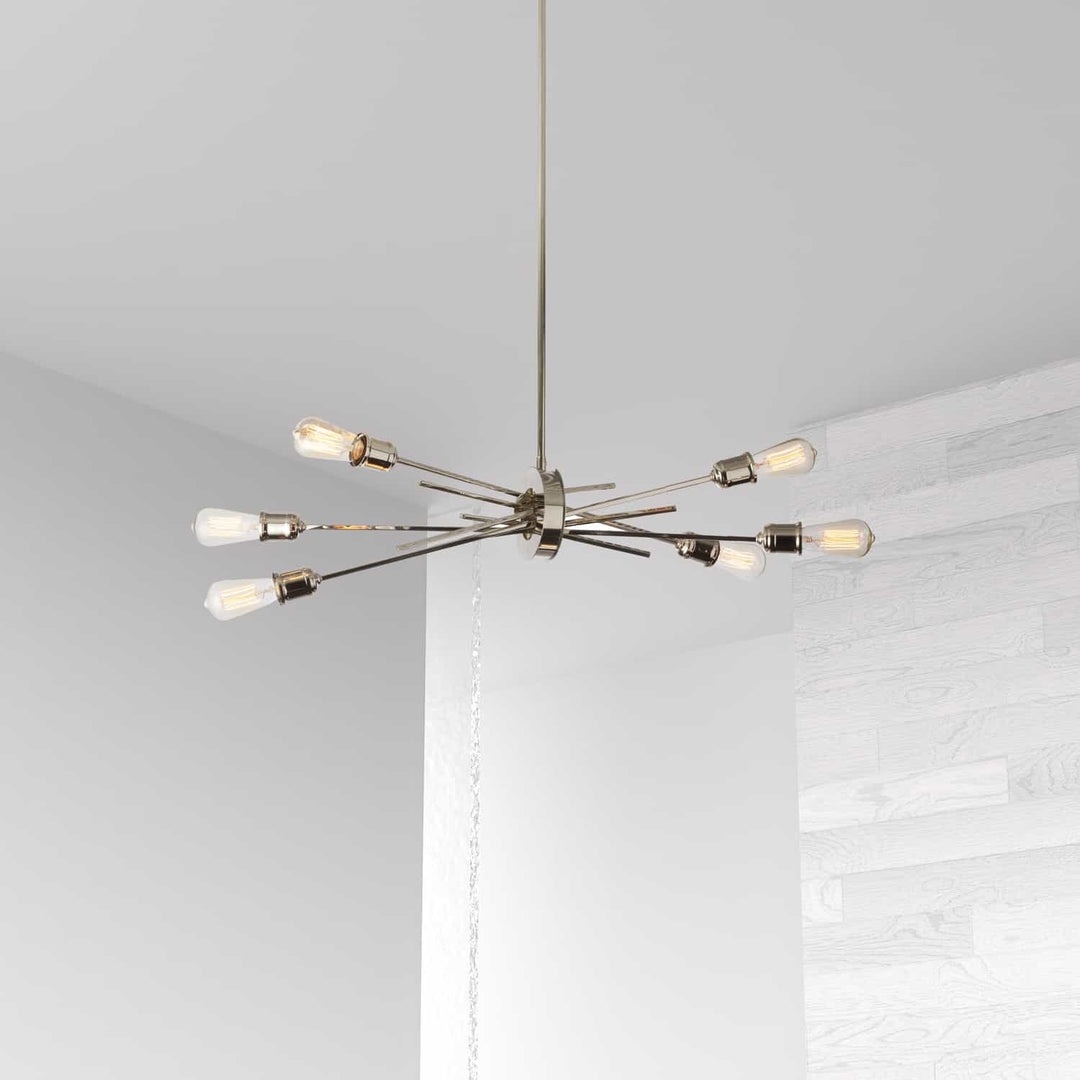 Dainolite Canada - NEB-326HP-BC - Six Light Pendant - Nebraska - Polished Chrome