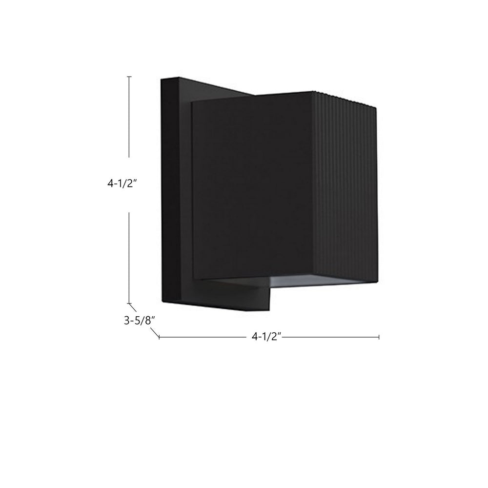 Kuzco Canada - EW4405-BK - LED Exterior Wall Light - Mavis - Black