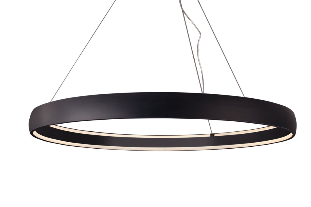 Halo LED Pendant in Black - available from The Lighting Shoppe, trusted by Canadian homeowners