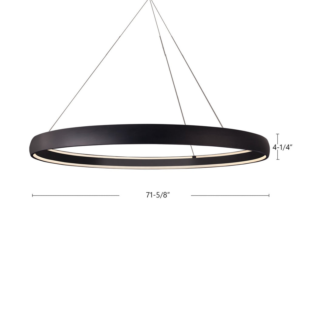Kuzco Canada - PD22772-BK - LED Pendant - Halo - Black
