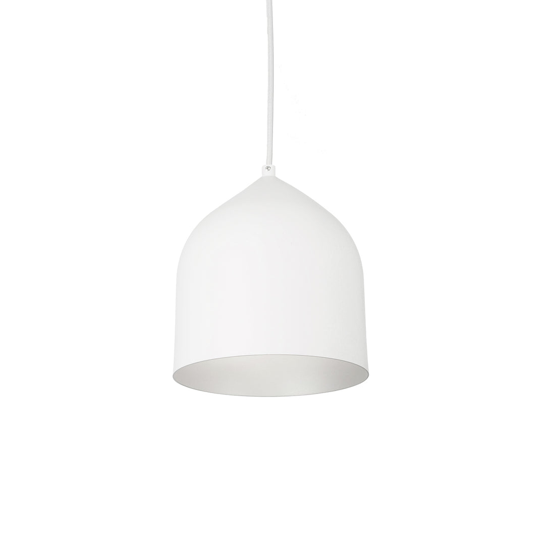 Helena LED Pendant in White/Silver - available from The Lighting Shoppe, trusted by Canadian homeowners