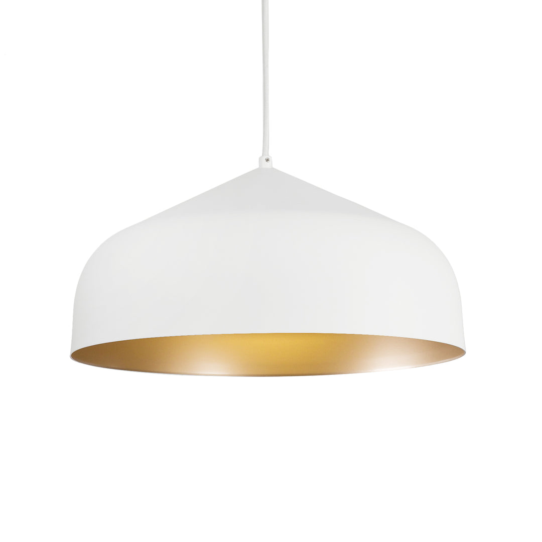 Kuzco Canada - PD9117-WH/GD - LED Pendant - Helena - White/Gold