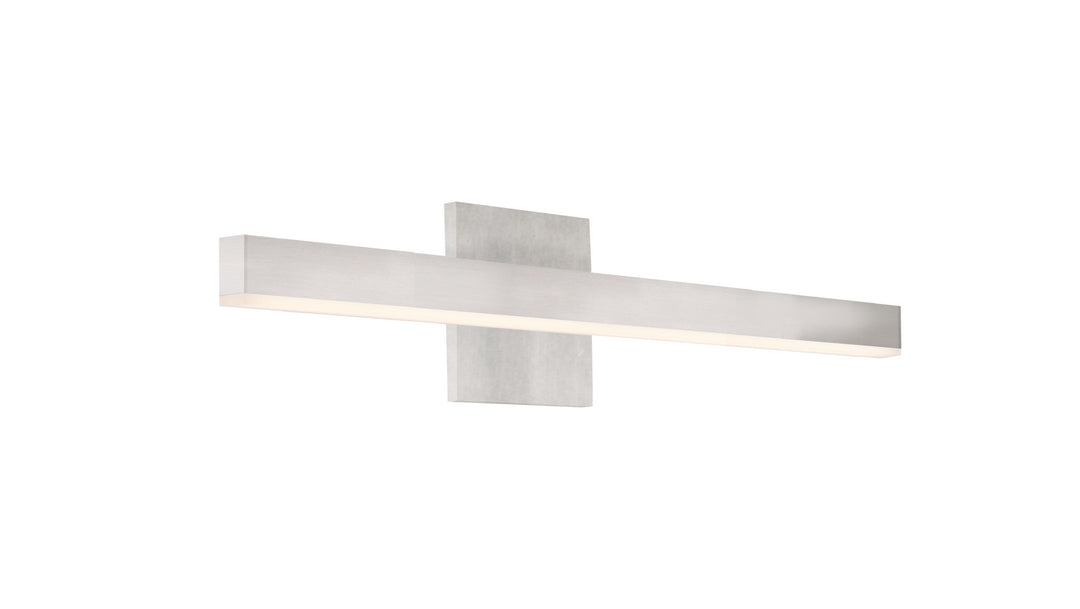 Vega LED Bathroom Fixture in Brushed Nickel - available from The Lighting Shoppe, trusted by Canadian homeowners