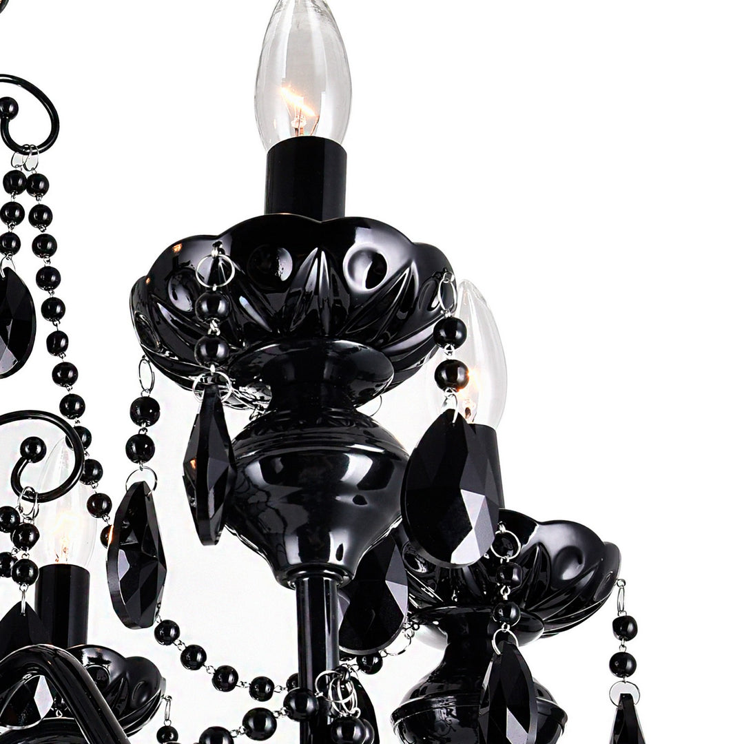 CWI Lighting Canada - 5095P16B-3 - Three Light Chandelier - Keen - Black
