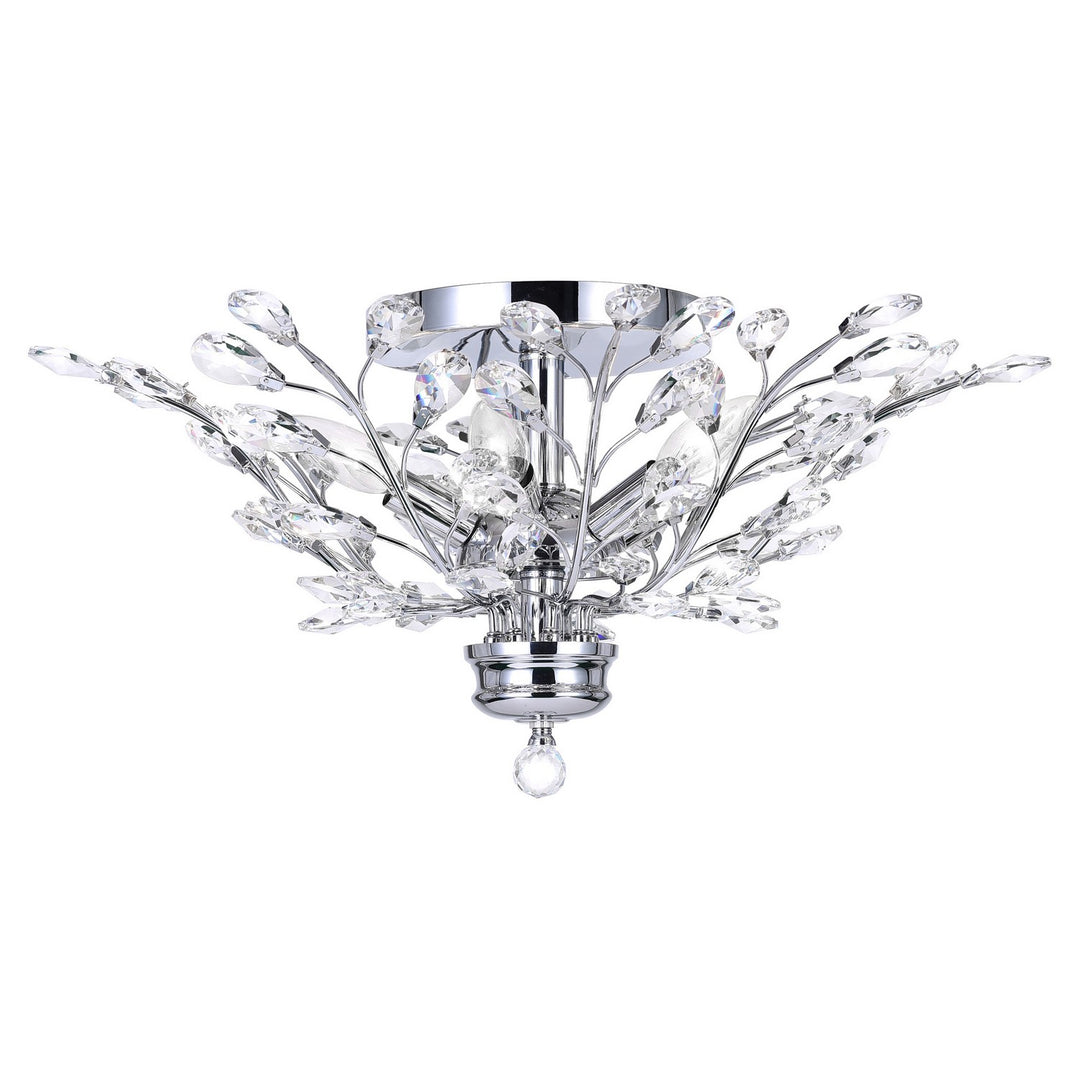 CWI Lighting Canada - 5206C16C - Three Light Flush Mount - Ivy - Chrome