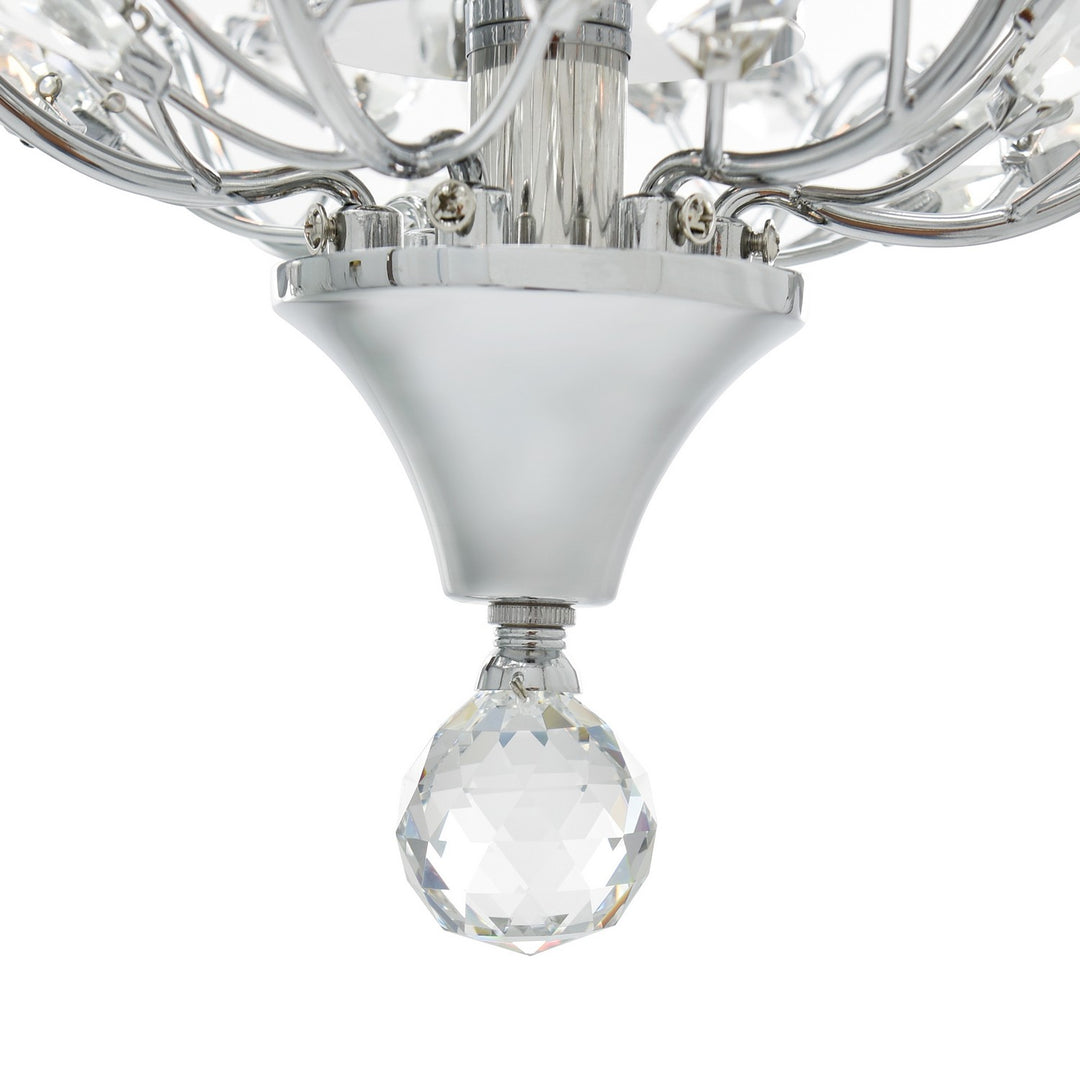 CWI Lighting Canada - 5206C16C - Three Light Flush Mount - Ivy - Chrome