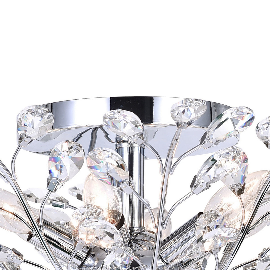 CWI Lighting Canada - 5206C22C - Six Light Flush Mount - Ivy - Chrome