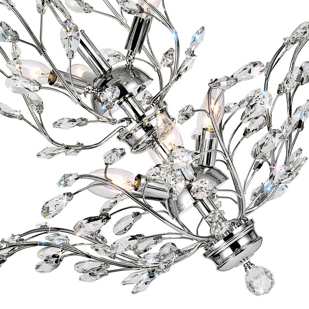 CWI Lighting Canada - 5206P28C - Nine Light Chandelier - Ivy - Chrome