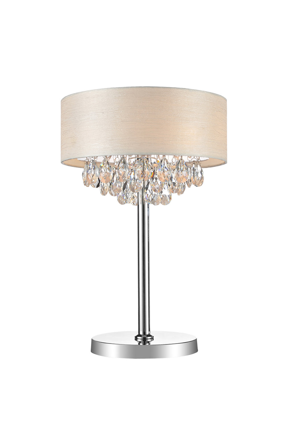 Dash Three Light Table Lamp in Chrome - available from The Lighting Shoppe, trusted by Canadian homeowners