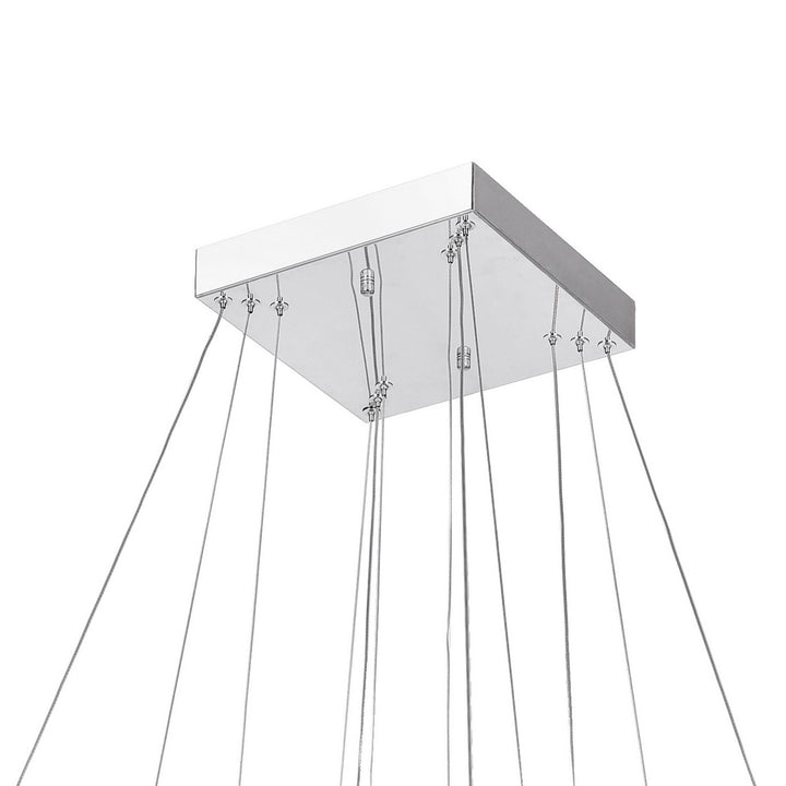 CWI Lighting Canada - 5635P21ST-3S (Clear) - LED Chandelier - Florence - Stainless Steel
