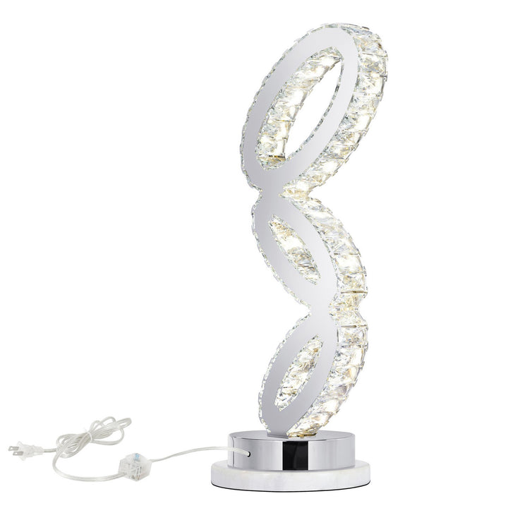 Balanced LED Table Lamp in Chrome - available from The Lighting Shoppe, trusted by Canadian homeowners