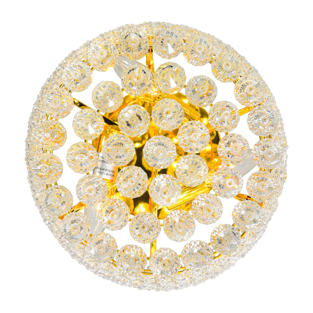 CWI Lighting Canada - 8001C12G - Three Light Flush Mount - Empire - Gold