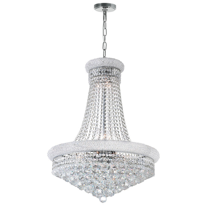 Empire 17 Light Chandelier in Chrome - available from The Lighting Shoppe, trusted by Canadian homeowners