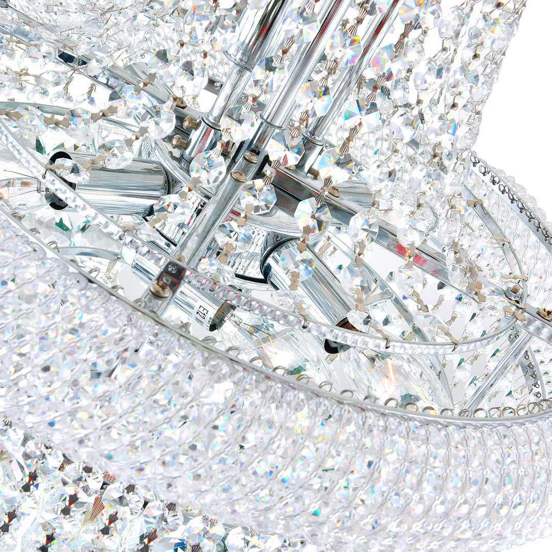 CWI Lighting Canada - 8001P28C - 18 Light Chandelier - Empire - Chrome