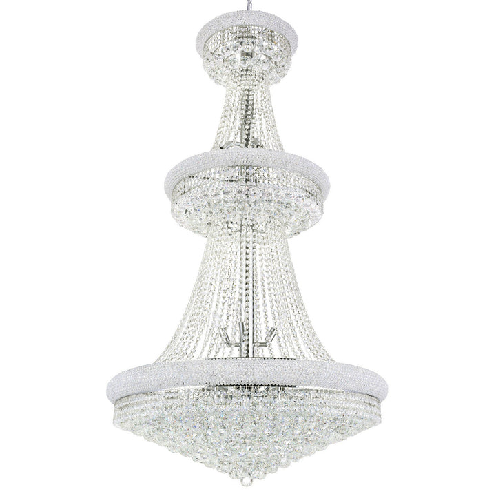 CWI Lighting Canada - 8001P36C - 34 Light Chandelier - Empire - Chrome