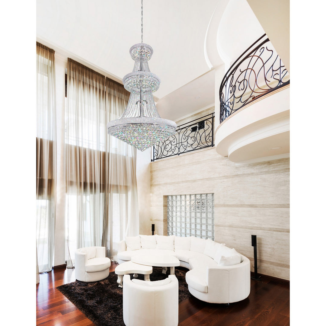 CWI Lighting Canada - 8001P42C - 38 Light Chandelier - Empire - Chrome