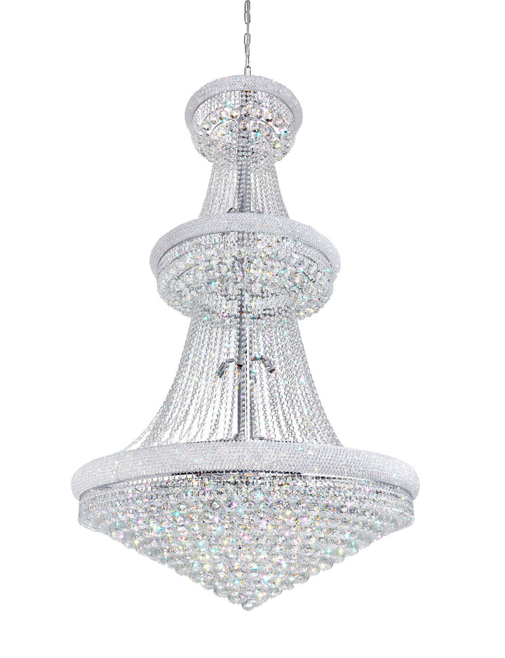 Empire 38 Light Chandelier in Chrome - available from The Lighting Shoppe, trusted by Canadian homeowners