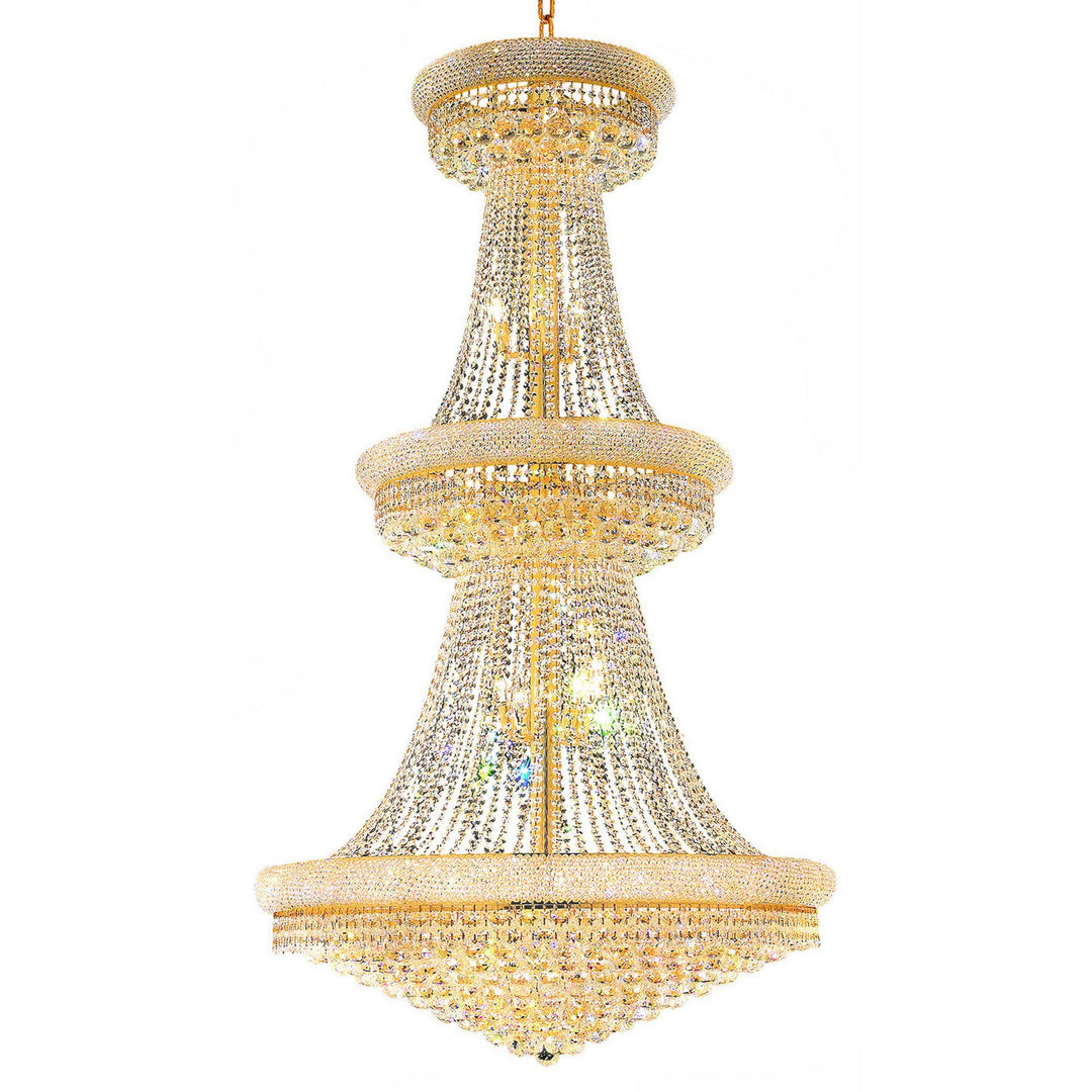 Empire 38 Light Chandelier in Gold - available from The Lighting Shoppe, trusted by Canadian homeowners