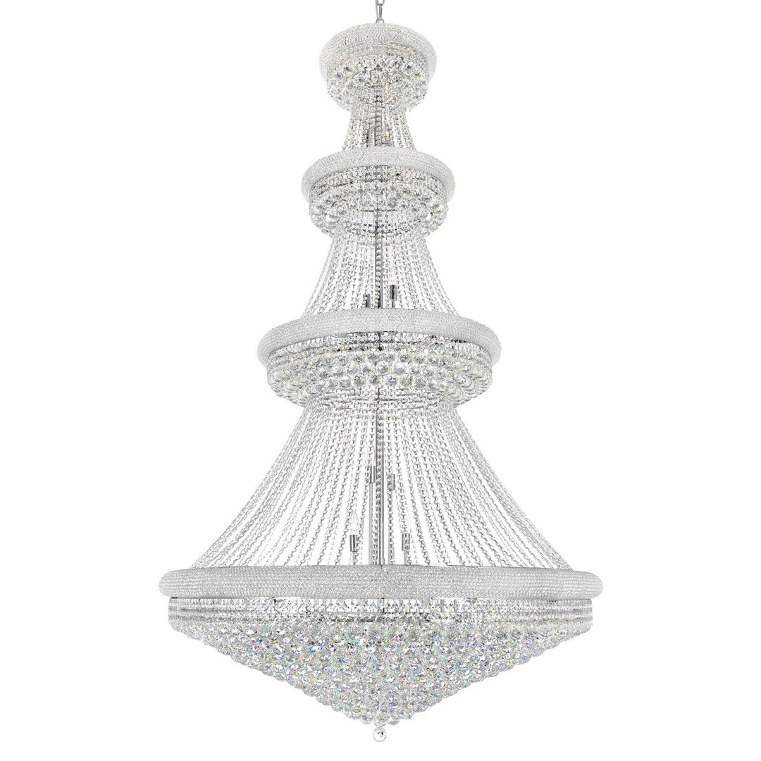 Empire 42 Light Chandelier in Chrome - available from The Lighting Shoppe, trusted by Canadian homeowners