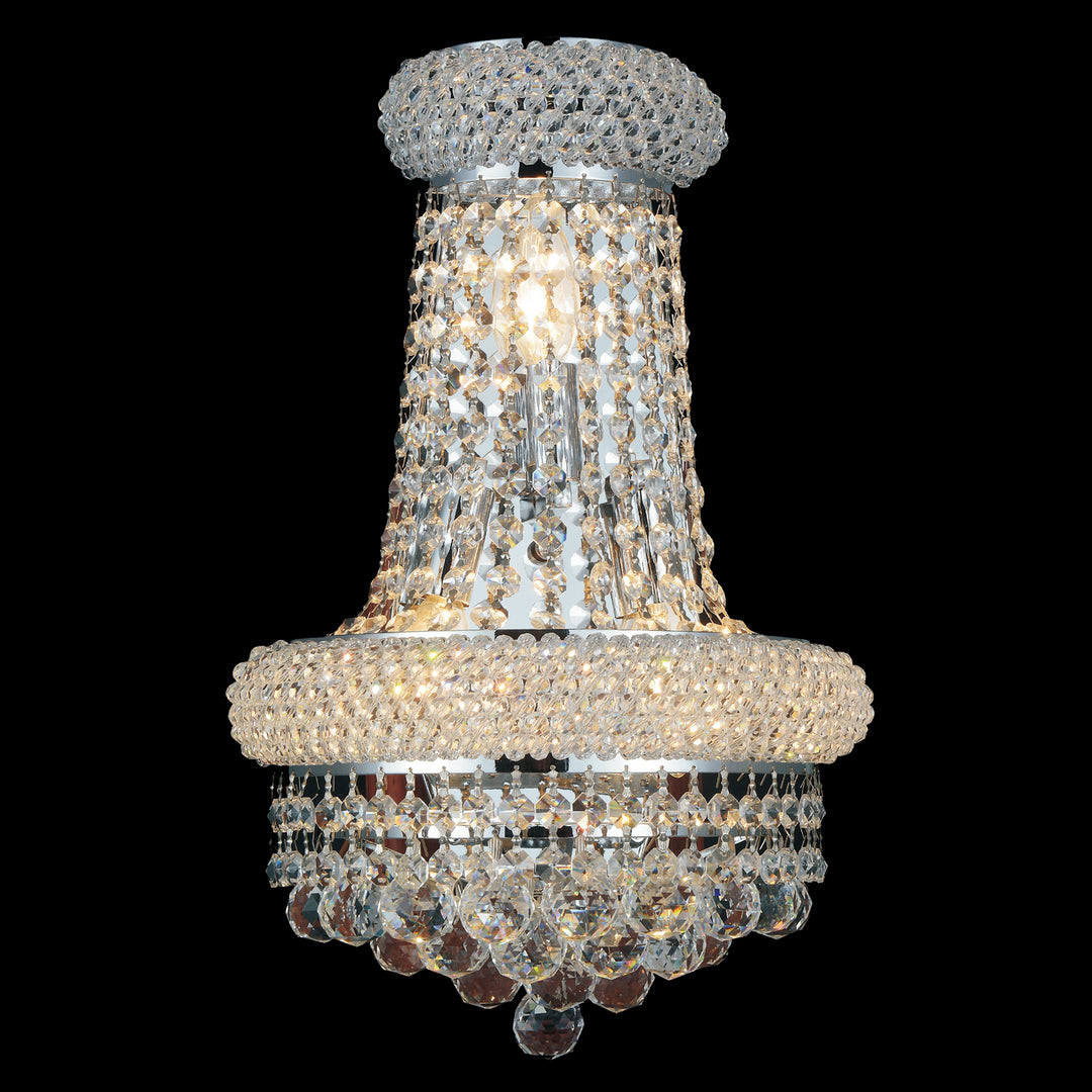 Empire Three Light Wall Sconce in Chrome - available from The Lighting Shoppe, trusted by Canadian homeowners