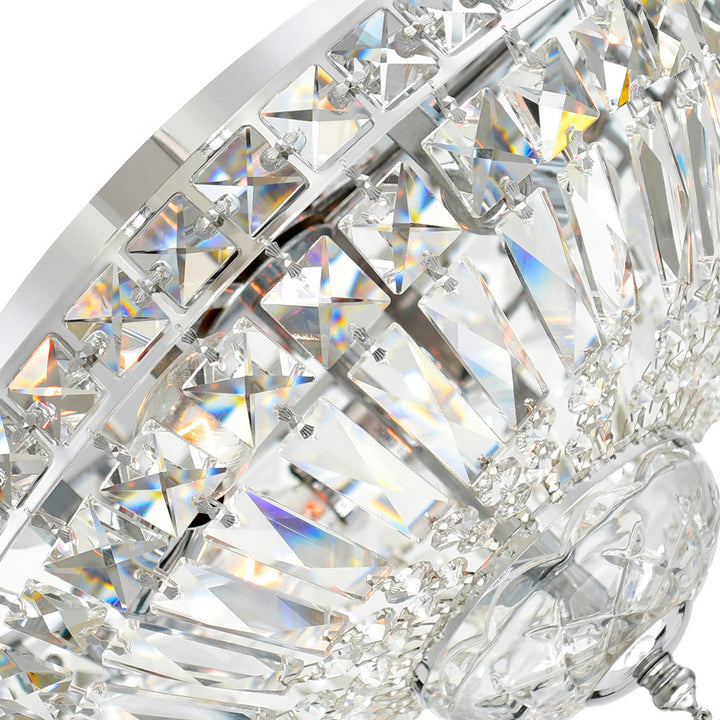 CWI Lighting Canada - 8003C12C - Three Light Flush Mount - Stefania - Chrome