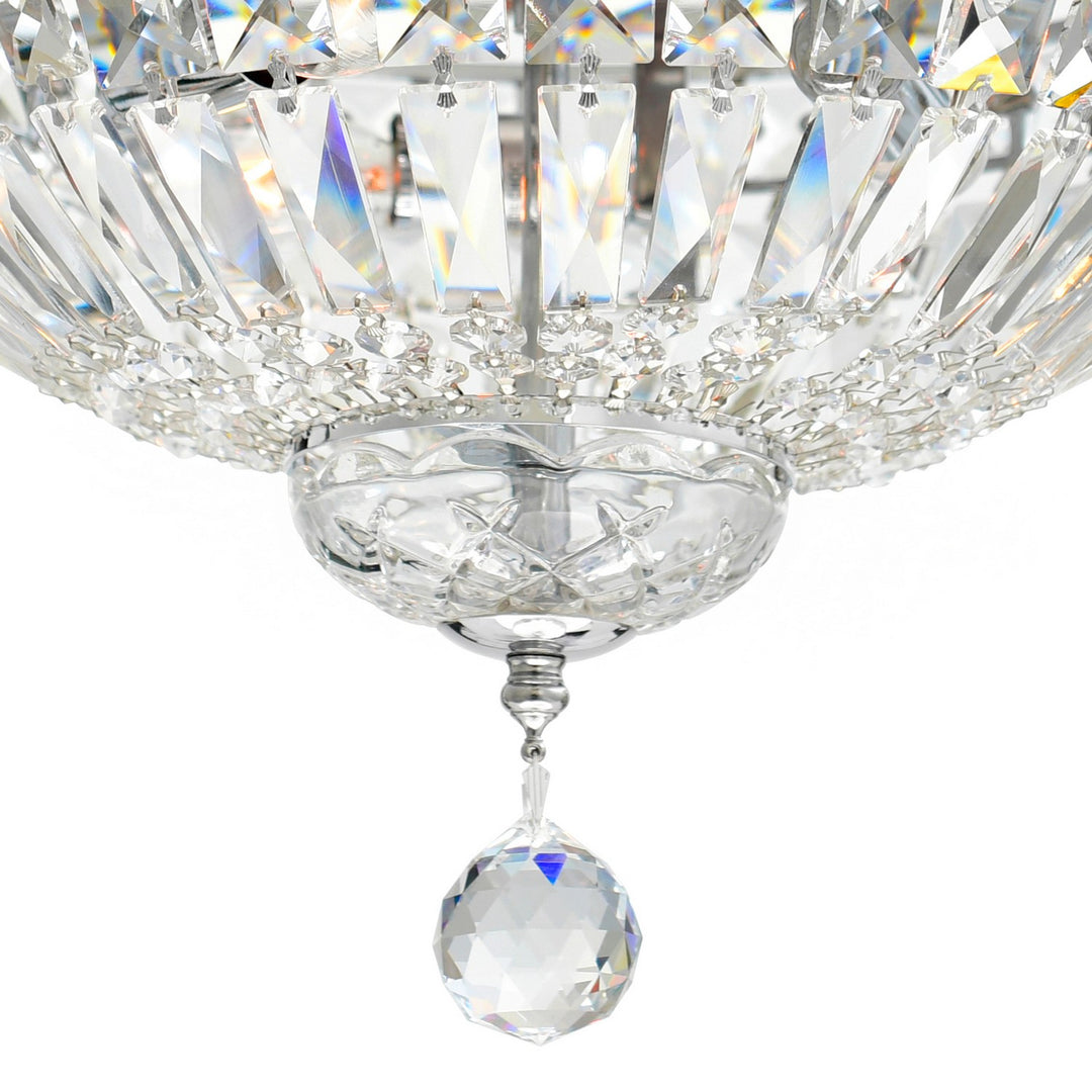 CWI Lighting Canada - 8003C12C - Three Light Flush Mount - Stefania - Chrome
