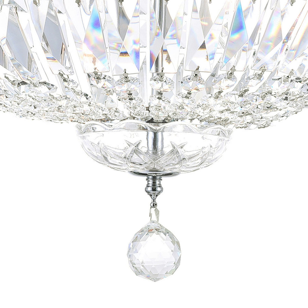 CWI Lighting Canada - 8003C16C - Five Light Flush Mount - Stefania - Chrome