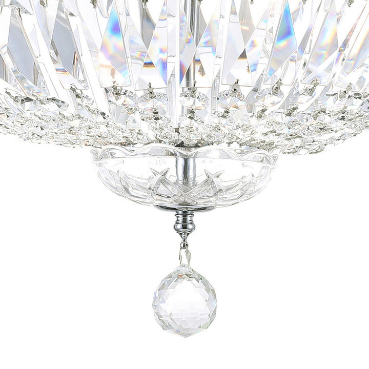 CWI Lighting Canada - 8003C16C - Five Light Flush Mount - Stefania - Chrome