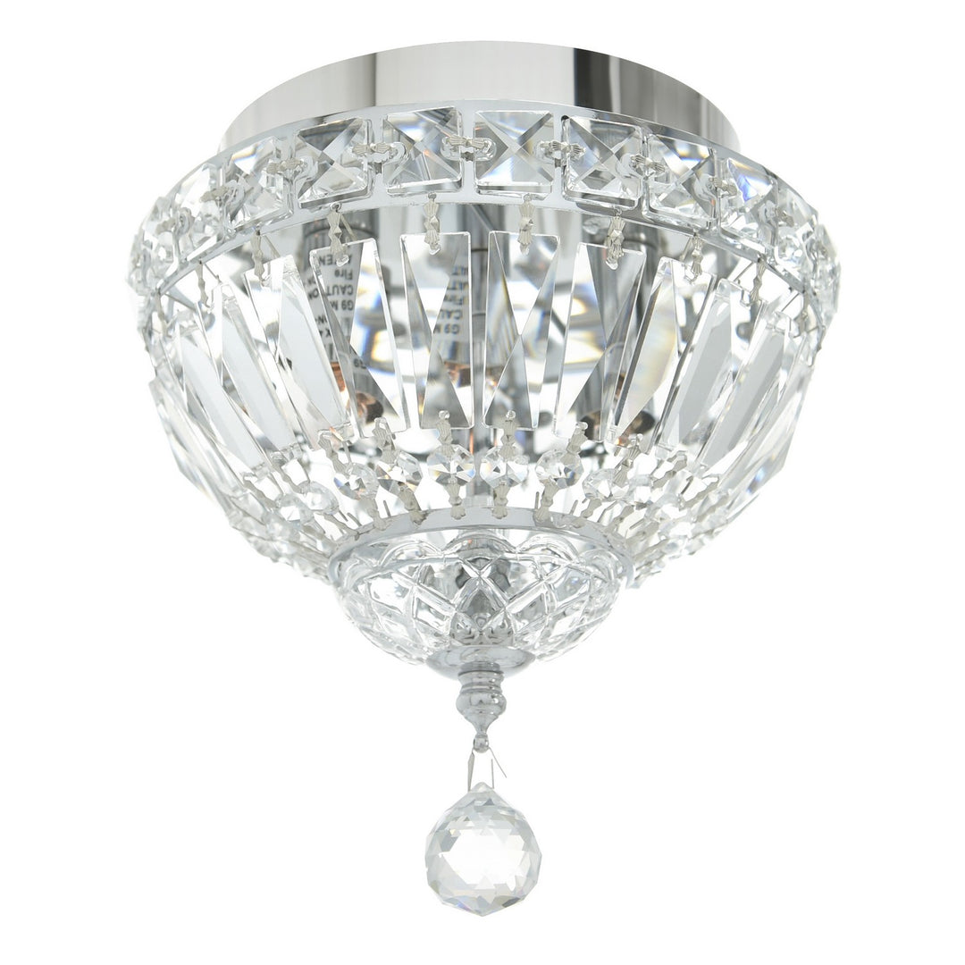 CWI Lighting Canada - 8003C8C - Two Light Flush Mount - Stefania - Chrome