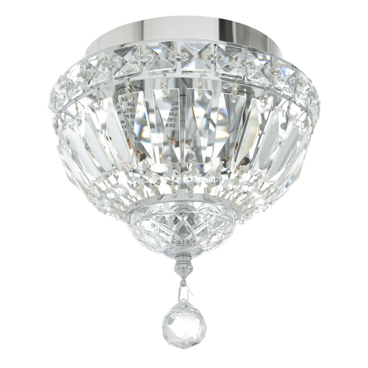 CWI Lighting Canada - 8003C8C - Two Light Flush Mount - Stefania - Chrome