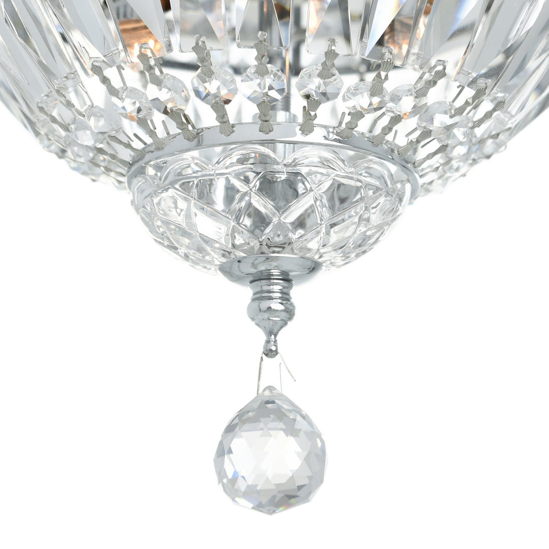 CWI Lighting Canada - 8003C8C - Two Light Flush Mount - Stefania - Chrome