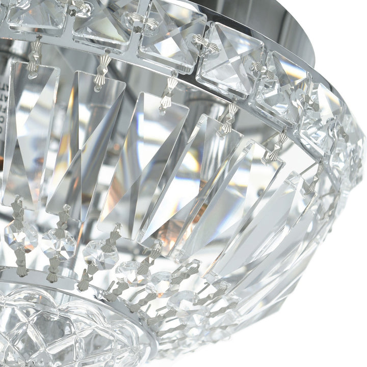 CWI Lighting Canada - 8003C8C - Two Light Flush Mount - Stefania - Chrome