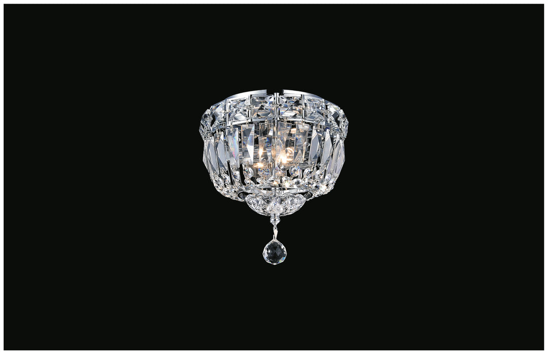 Stefania Two Light Flush Mount in Chrome - available from The Lighting Shoppe, trusted by Canadian homeowners