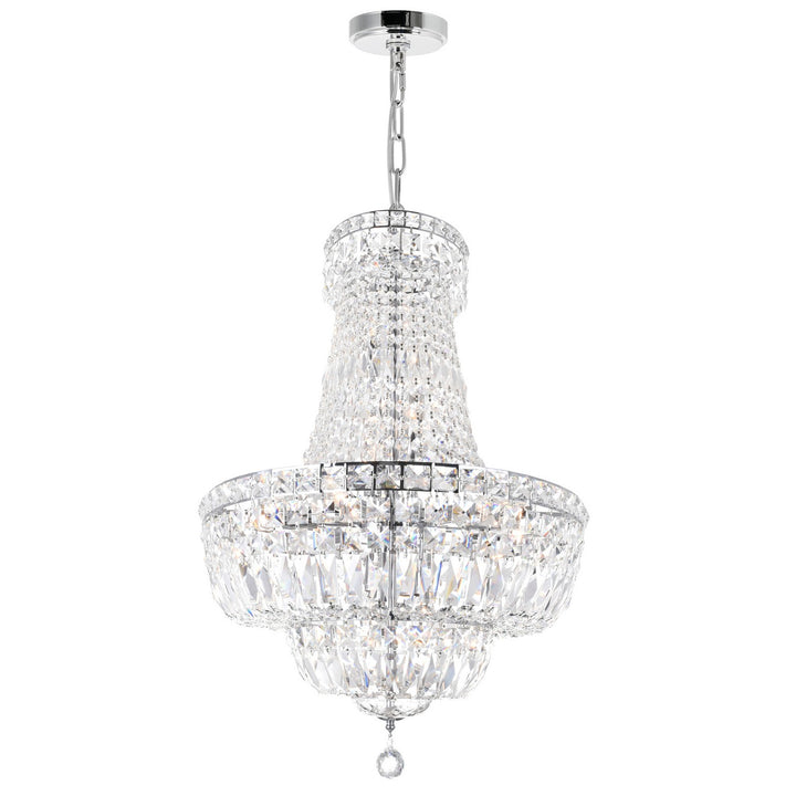 Stefania 17 Light Chandelier in Chrome - available from The Lighting Shoppe, trusted by Canadian homeowners