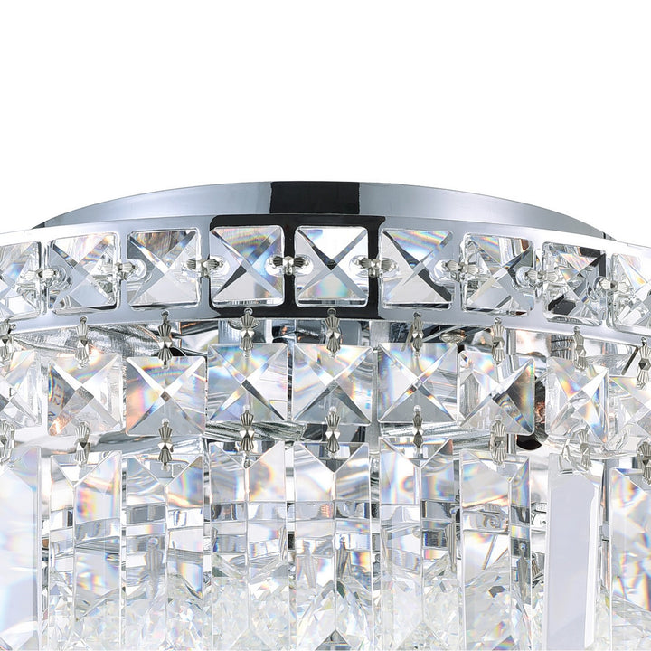 CWI Lighting Canada - 8005C12C-R - Four Light Flush Mount - Colosseum - Chrome