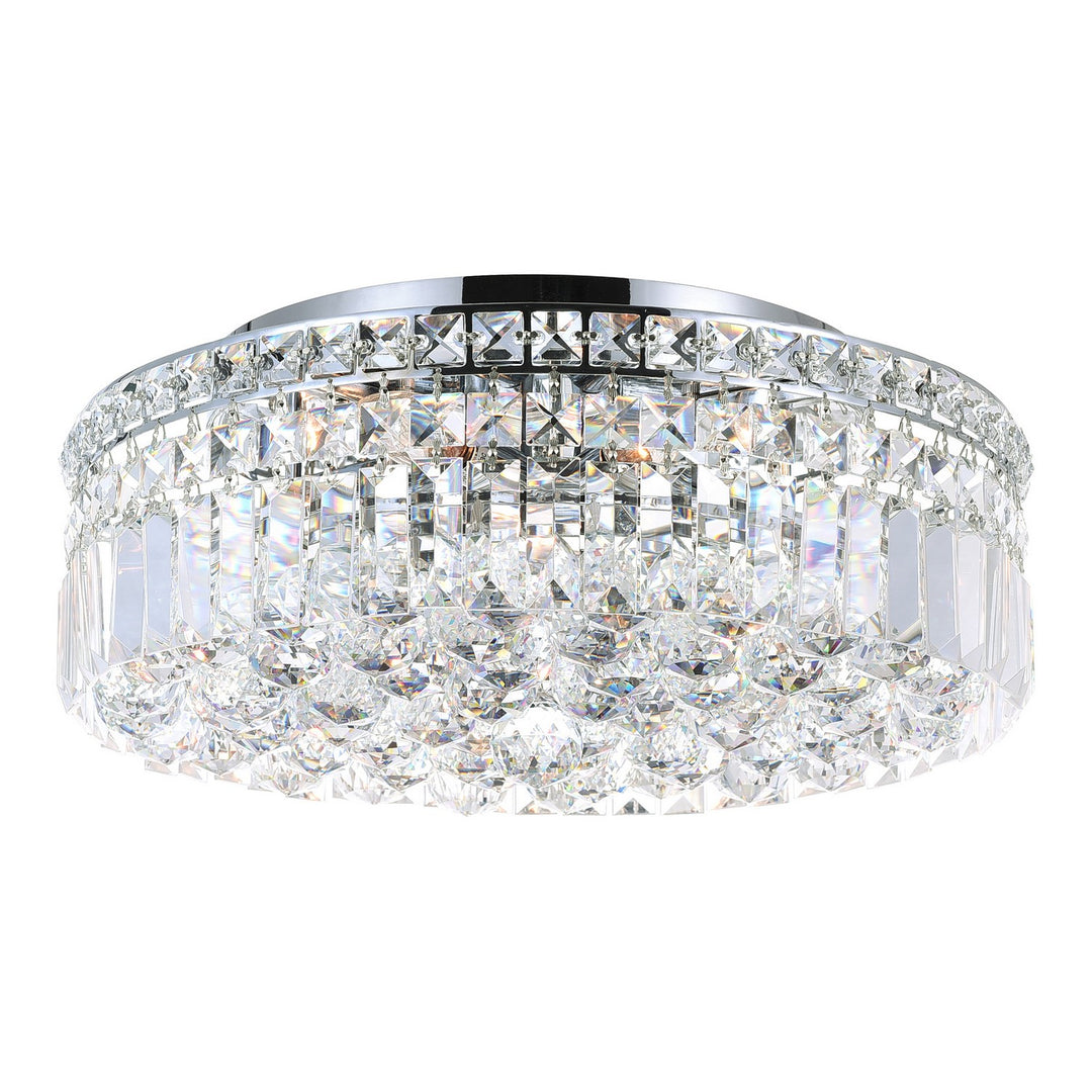 Colosseum Five Light Flush Mount in Chrome - available from The Lighting Shoppe, trusted by Canadian homeowners