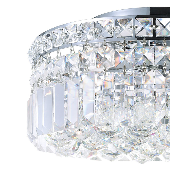 CWI Lighting Canada - 8005C20C-R - Eight Light Flush Mount - Colosseum - Chrome