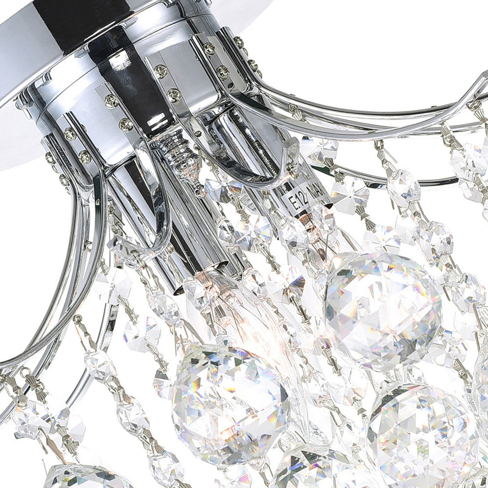 CWI Lighting Canada - 8012C12C - Three Light Flush Mount - Princess - Chrome