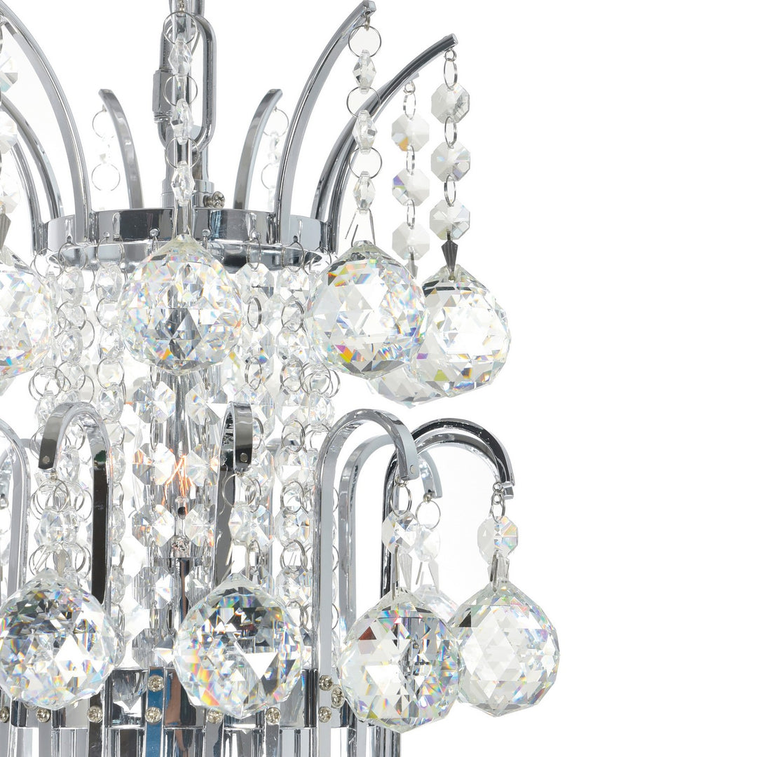 CWI Lighting Canada - 8012P20C - Eight Light Chandelier - Princess - Chrome