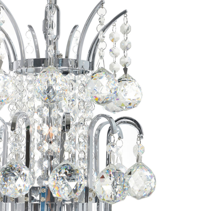 CWI Lighting Canada - 8012P20C - Eight Light Chandelier - Princess - Chrome