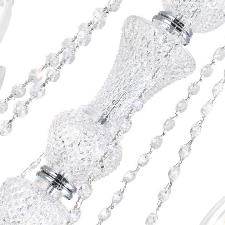 CWI Lighting Canada - 8023P30C - 12 Light Chandelier - Princeton - Chrome