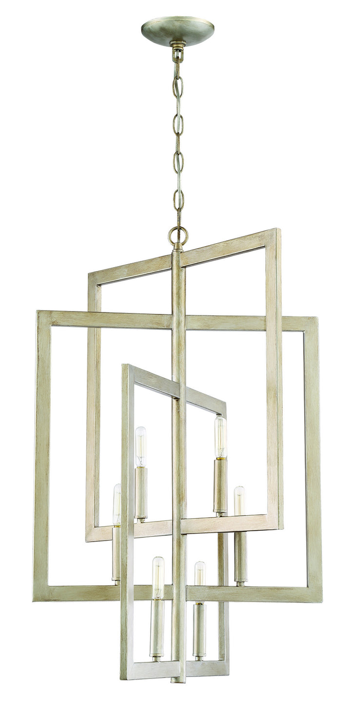 Portrait Six Light Foyer Pendant in Gold Twilight - available from The Lighting Shoppe, trusted by Canadian homeowners